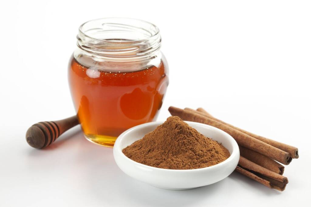 honey and cinnamon