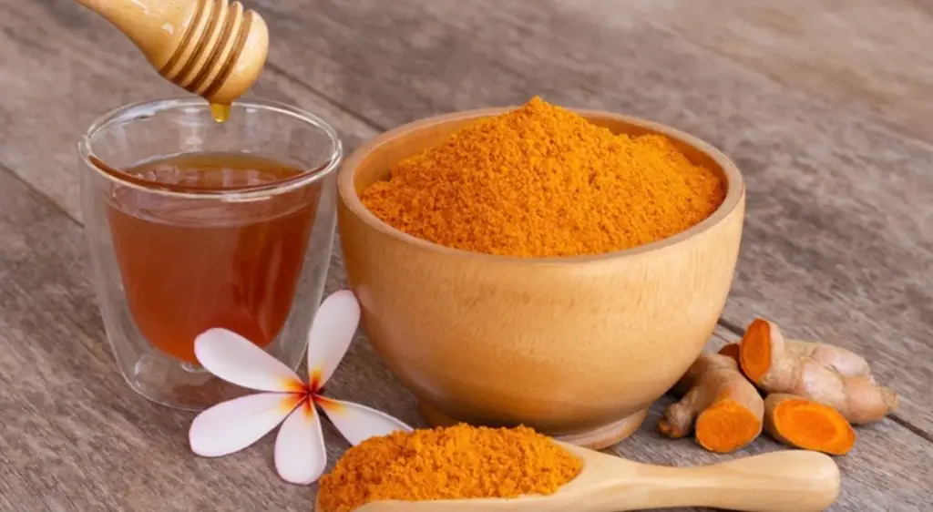 honey and turmeric