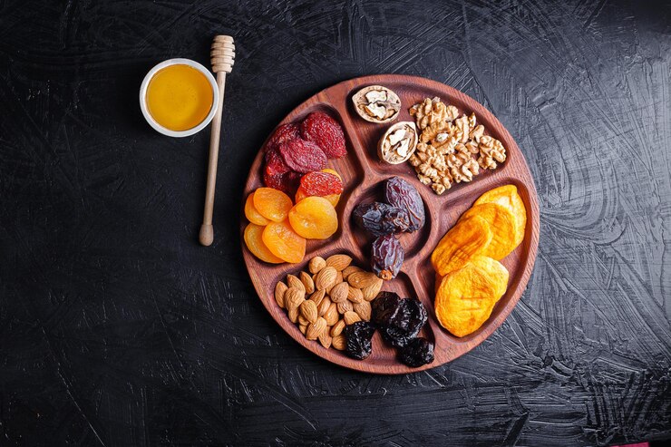 honey and nuts