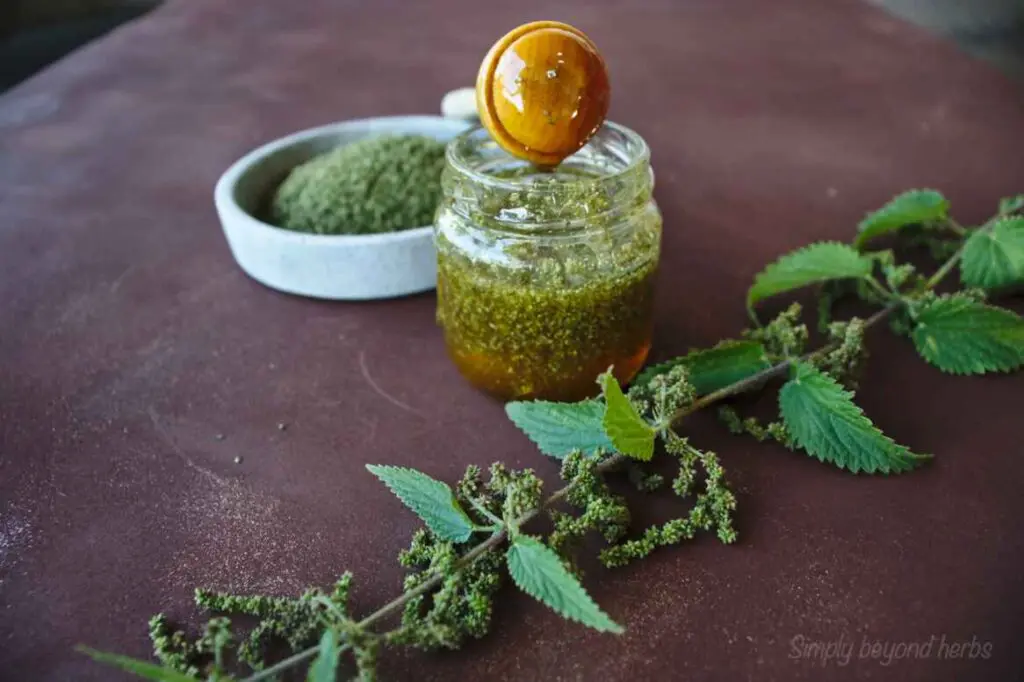 honey and nettle seeds