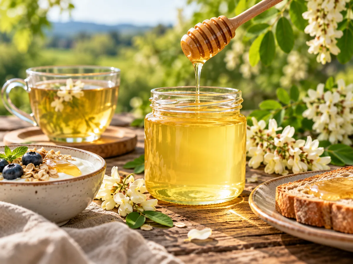 Bagremov med uz čaj, ovsenu kašu i tost za doručak