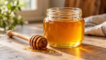 Med: kalorije, nutritivne vrednosti i količina po porciji