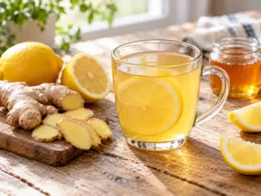 Napitak od meda, limuna i đumbira – jednostavan recept