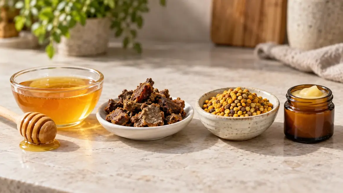 Med, propolis, polen i matična mleč — razlike i način upotrebe