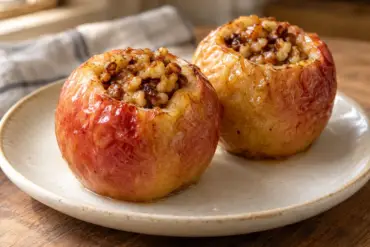 Pečene jabuke sa medom i orasima: recept za sočno punjenje
